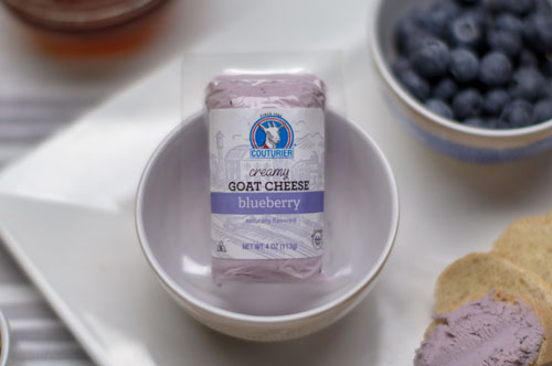 Couturier Blueberry Goat Cheese Log